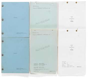 A group of Notorious scripts | Bonhams