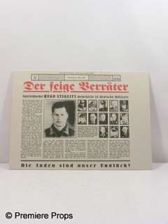 Inglourious Basterds Sgt. Hugo Stiglitz (Til Schweiger) Movie Props | Premiere Props