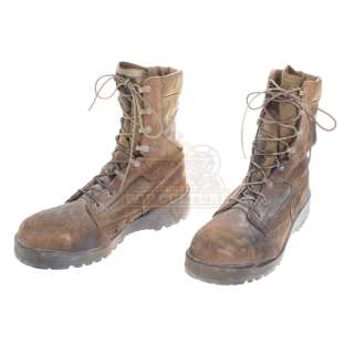 Lot 60 - Battle Los Angeles – Michael Nantz‘s (Aaron Eckhart) Marine Combat Boots - A778
