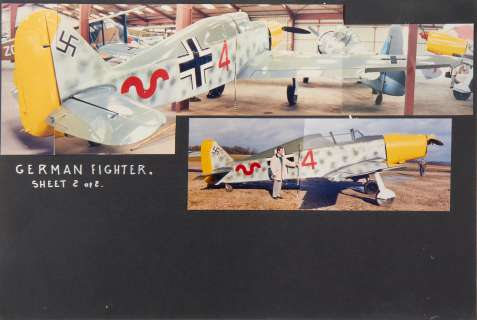 Indiana Jones and the Last Crusade: A collection of approximately forty two printed set designs and six photographic concepts for aeroplanes, 1989, approximately 55 items | Bonhams