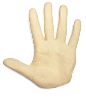 George Harrison: A pair of plaster casts of George Harrison’s hands, 1995, | Bonhams