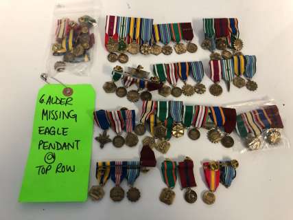 Lot 405 - "Motherland: Fort Salem" - 3 bags of "General Alder‘s" stunt medals