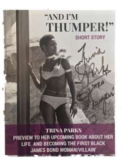 Trina Parks Book Preview Signed | Premiere Props