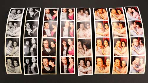 DELIVERY MAN - Set of Photo Booth Photos