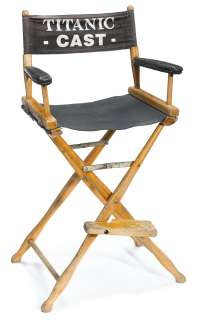 A Titanic cast director’s chair | Bonhams