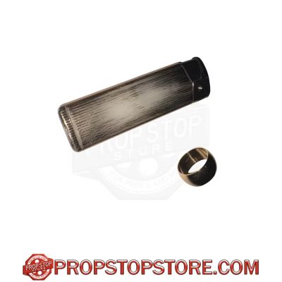 The Handmaid‘s Tale - Serena Joy Metal Wedding Ring and Cigarette Lighter