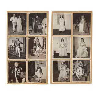Lot 50 - A Group of Wardrobe Test Photos from That Hamilton Woman Featuring Vivien Leigh and Laurence Olivier