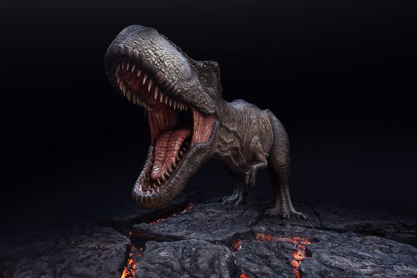 Jurassic World | A promotional 1/1 Scale T-Rex for Jurassic World | Bonhams