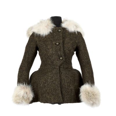 Lot 17 - Fur trimmed riding coat, worn by Claire and Brianna First seen Season 1, Episode 4, ’The Gathering’ | Bonhams