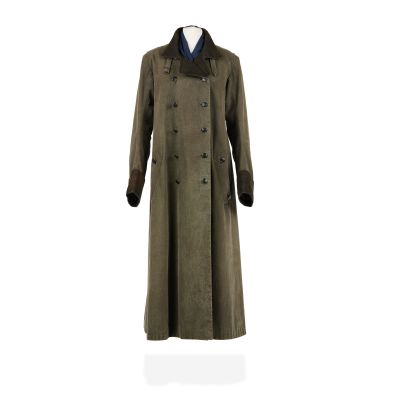 Lot 293 - Claire’s olive green coat Season 6, Various Episodes 2 | Bonhams