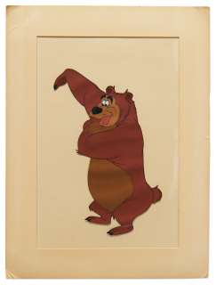 Disney Animation Screen-Used Cel of Humphrey the Bear | Nate Sanders