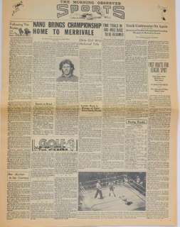 The World’s Greatest Athlete Prop Newspaper W/COA | GWS Auctions