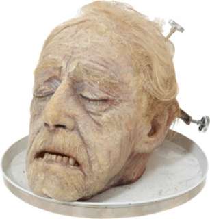 Tom and Bari Burman Nip/Tuck Prop Male Head....