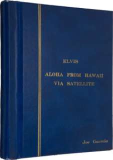 Elvis Presley Aloha From Hawaii Via Satellite Script, Joe Guercio’s Personal Annotated Copy. | Heritage