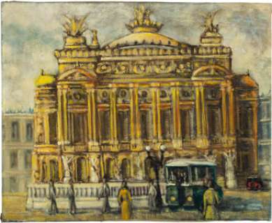 A Gene Kelly-Related Prop Oil Painting from "An American in Paris."... | Heritage