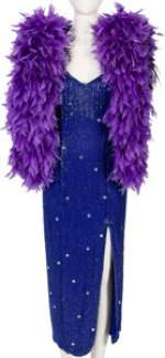 Connie Francis Evening Gown Worn Onstage at The Sands Hotel in Las Vegas (1992).... | Heritage