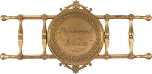 Ornate Door Handle from the Paramount Pictures Times Square Office in New York (1928). | Heritage