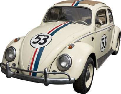 Modified 1961 "Herbie" Volkswagen Beetle from Herbie Goes Bananas (Disney, 1980). ... | Heritage