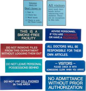 Hospital Reserved Parking, Ambulance Parking, Reserved Doctor, and Other Signs from ER (NBC ...