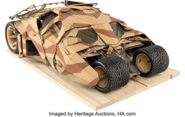 Batman Begins (Warner Bros., 2005), Tumbler Maquette Concept Model 6 Designed by Production Designer Nathan Crowley. | Heritage