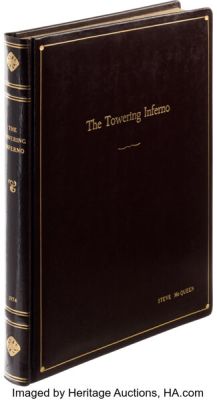 The Towering Inferno (TCF, 1974), Steve McQueen’s Personal Hand-Annotated Leather-Bound Shooting Script. | Heritage