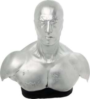 Doug Jones "Silver Surfer" Screen Worn Appliances on Display for Fantastic Four: Rise of the Silver Surfer (2007).