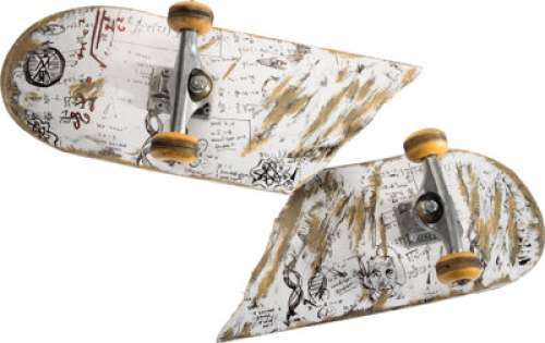 The Amazing Spider-Man (Sony, 2012), Andrew Garfield "Peter Parker/Spider-Man" Broken Skateboard.