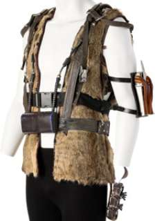 Johnny Mnemonic (Tri-Star, 1995), Ice-T "J-Bone" Costume and Crossbow. (Total: 2 Items)