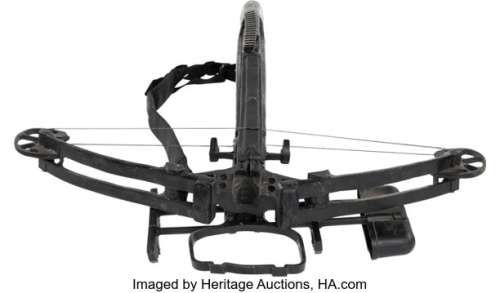 Daryl Dixon (Norman Reedus), Action Crossbow from The Walking Dead (AMC 2010-2022, Seasons 3-11). | Heritage