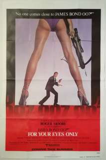 Bill Gold - James Bond 007: For Your Eyes Only - 1981 Original Advance US Theatrical Release (810014) - One Sheet - MINT - No Reserve !! | Catawiki