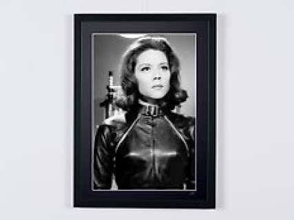 The Avengers - Classic TV - Diana Rigg (Emma Peel) - 60S Icon | The Avengers - Classic TV - Diana Rigg (Emma Peel) - 60s Icon - Fine Art Photography - Luxury Wooden Framed 70X50 cm - Limited Edition Nr 01 of 50 - Serial ID 20454 - - Original Certificate (COA), Hologram Logo Editor and QR Code | Catawiki