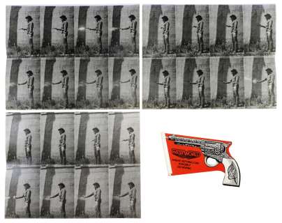 WESTWORLD (1973) - Lot 1087 - Yul Brynner Photo Set with Promotional Pop Gun