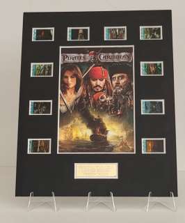 Pirates of the Caribbean: on Stranger Tides | Pirates of the Caribbean: On Stranger Tides - Framed Film Cell Display with COA | Catawiki