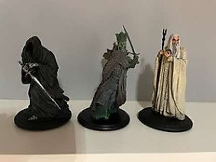 Weta - Action figure Lord of the Rings Saruman Nazgul King of the Dead