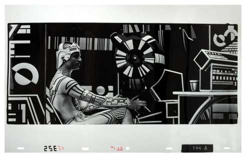 Original Tron Production Effect Cel. | Van Eaton Galleries
