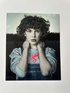 Stranger Things - Signed by Millie Bobby Brown (Eleven) | Catawiki