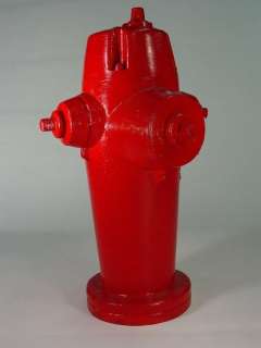 Movie Production Made Fiberglass Red Fireman Fire Hydrant | Super Auctions