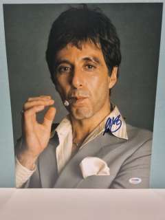 Scarface - Signed by Al Pacino (Tony Montana) - with PSA/DNA Certificate | Catawiki