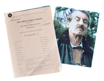Lot 115 - ESTATE OF JOHN CHALLIS - GREEN GREEN GRASS SCRIPT