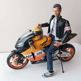 Figure - House - Dr. House with cane, on his motorcycle - Scale 1/6 /6 - Plastic | Catawiki
