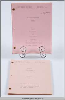 Kojak ~ The Six Million Dollar Man Television Scripts | Super Auctions