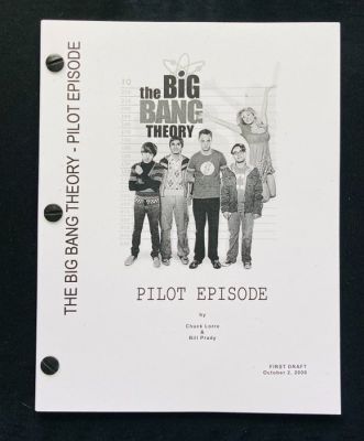 The Big Bang Theory - Pilot Episode - First Draft, October 2, 2006 - Copy | Catawiki