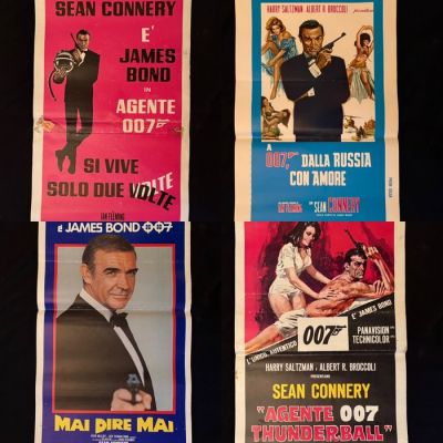 Various Artists - James Bond 007: Thunderball - 007 Italian Playbills | Catawiki