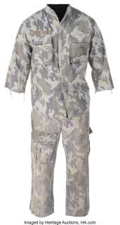 Michael Biehn "Dwayne Hicks" camo costume from Aliens....