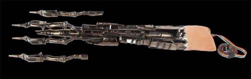 Lot 1339 - Pair of Kristanna Loken “T-X” screen-used plasma cannon arms from T3: Rise of the Machines