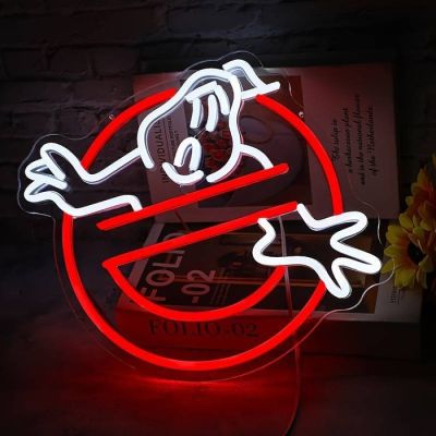Ghosterbusters LED neon sign - Ghostbusters - Neon light sign - Acryl | Catawiki