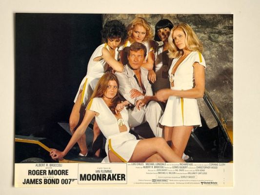 James Bond - Complete set (24) of original Moonraker lobby cards