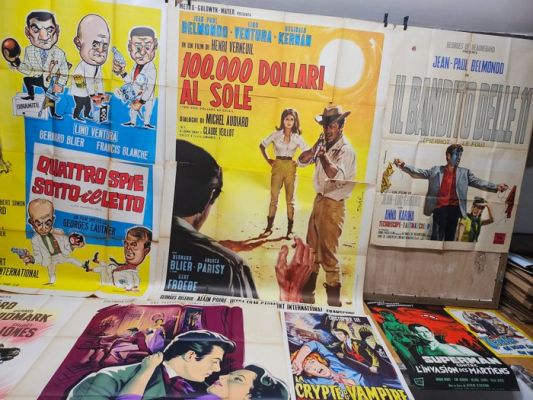 Jp Belmondo,lino ventura,michel simon,les charlot,robert hossein alain delon,Brigitte bardot,bud - Pierrot Le Fou - Il Banditello | Catawiki