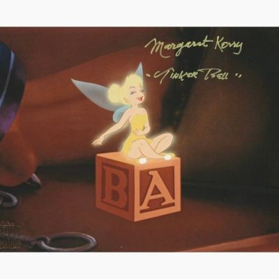 Peter Pan (1953) - Signed by Margaret Kerry (+) (The Reference Model and Voice of "Tinkerbell") | Catawiki
