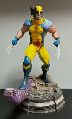 X-Men - Wolverine – Large Custom Resin Statue by M.A.D. 3D Studio – 65 cm - Other | Catawiki